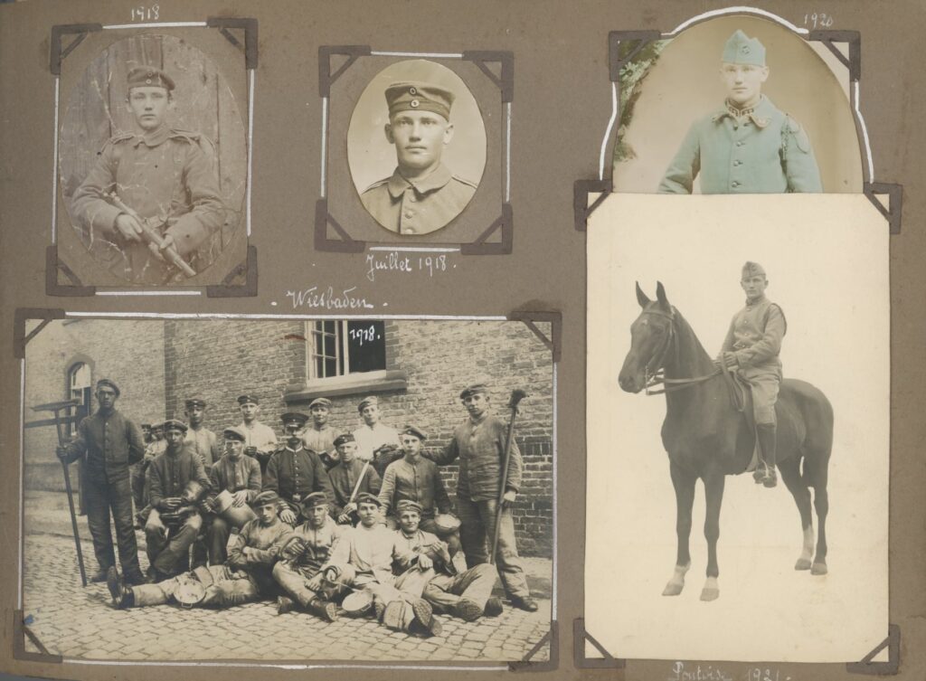 ALBUM. FAMILLE DORN, ENTRE PETERSBACH - ALSACE - ET PARIS CAPITALE DE L'AMOUR… XXe.        